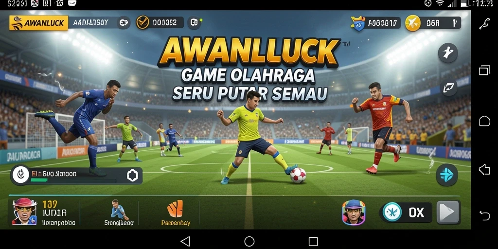 Tampilan gameplay <strong>AWANLUCK</strong> yang seru dan interaktif.
