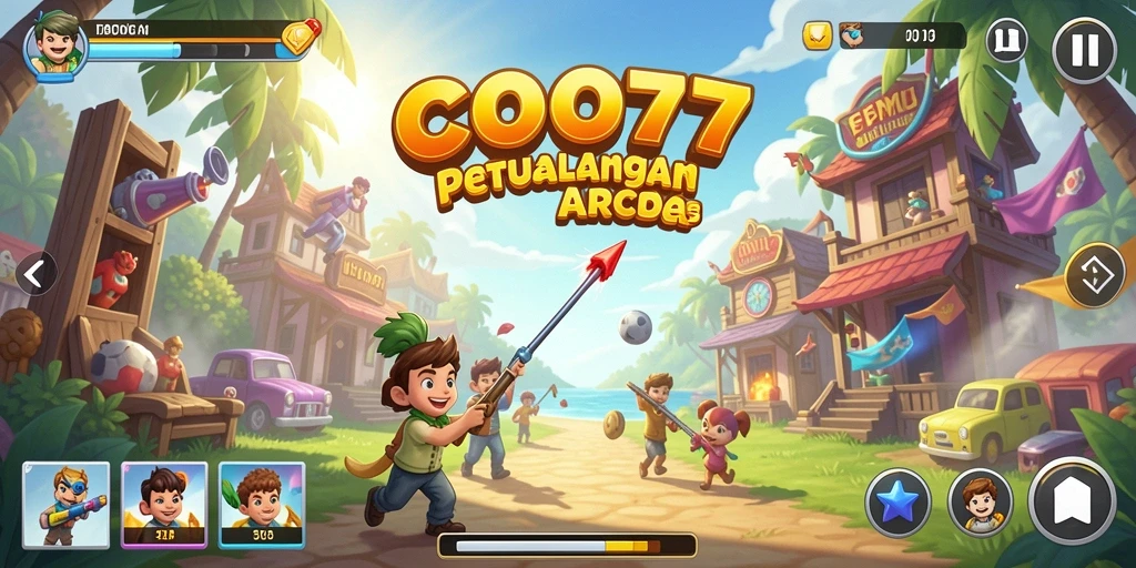 Gameplay seru di COO77 dengan grafis menawan.