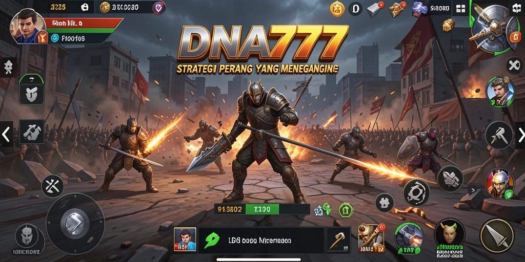 Tampilkan gameplay seru dan strategi menegangkan dalam DNA777.