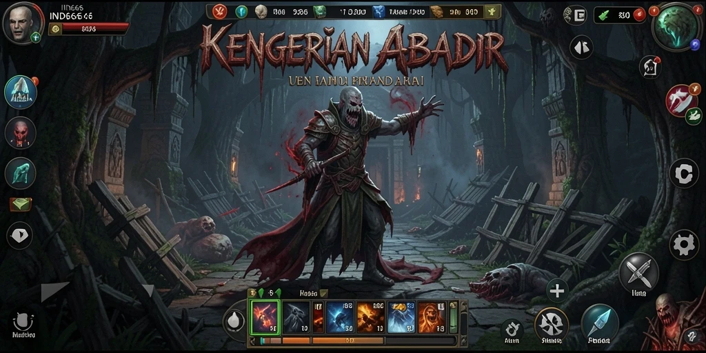 Gameplay menegangkan dari IND666 dengan suasana horor yang mencekam.