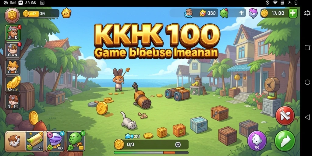 Tampilan gameplay seru KPK100 yang mengasyikkan.