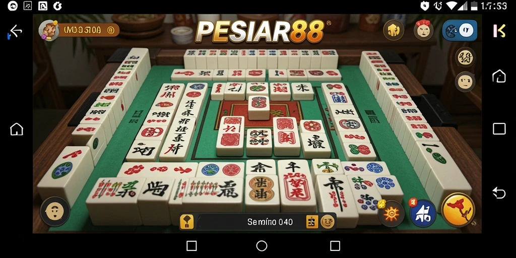 Tampilan gameplay seru di PESIAR88 dengan teman-teman.