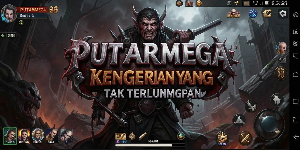 Screenshot menampilkan momen menegangkan dalam gameplay Horror.