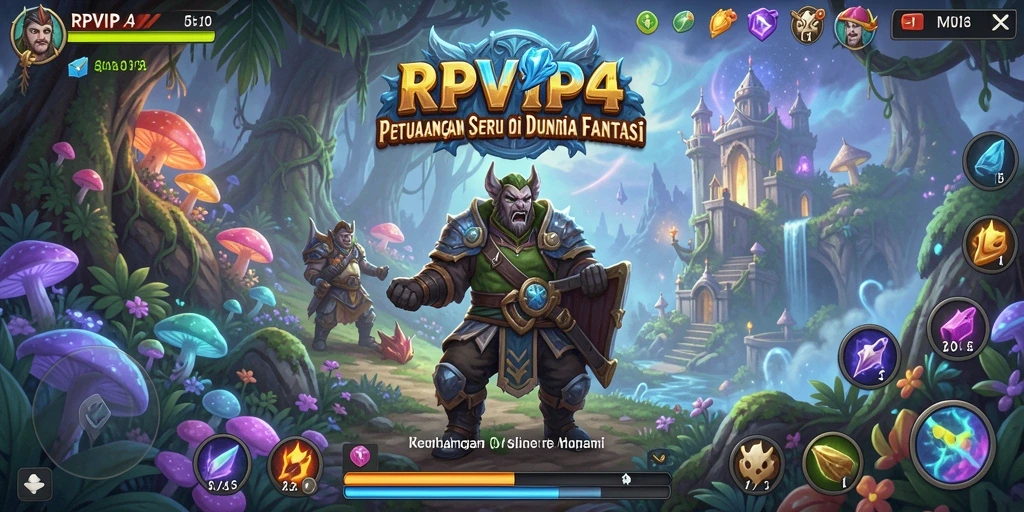 Screenshot RPVIP4 menampilkan aksi mendebarkan dalam petualangan.
