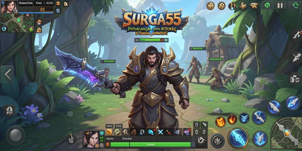 Gameplay epik dalam dunia fantasi <strong>SURGA55</strong>