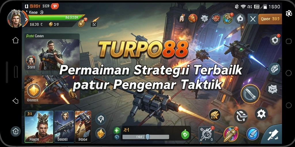 Tampilan gameplay seru dari TURBO88 yang penuh strategi.