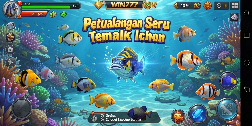 Gameplay seru Tembak Ikan di WIN777.